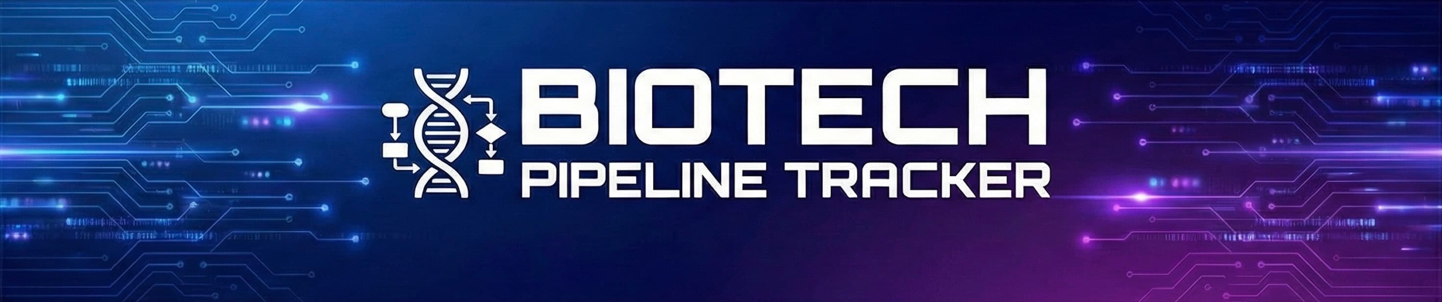 Biotech Pipeline Tracker Banner